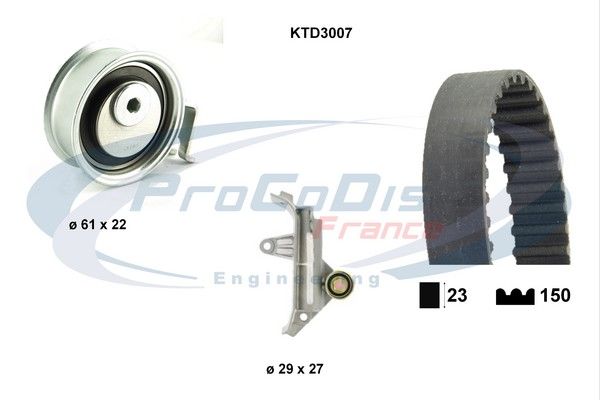 PROCODIS FRANCE Комплект ремня ГРМ KTD3007